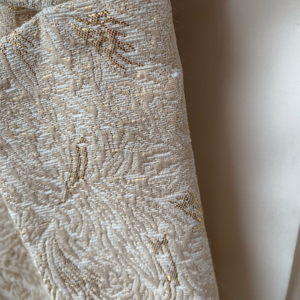 💕 Dana Buchman Gold and Cream Blazer - Picture 7 of 8